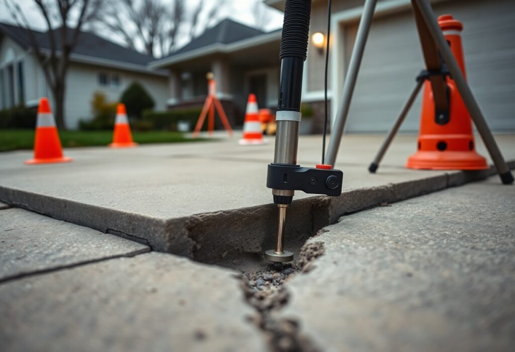 How to Fix a Sunken Driveway
