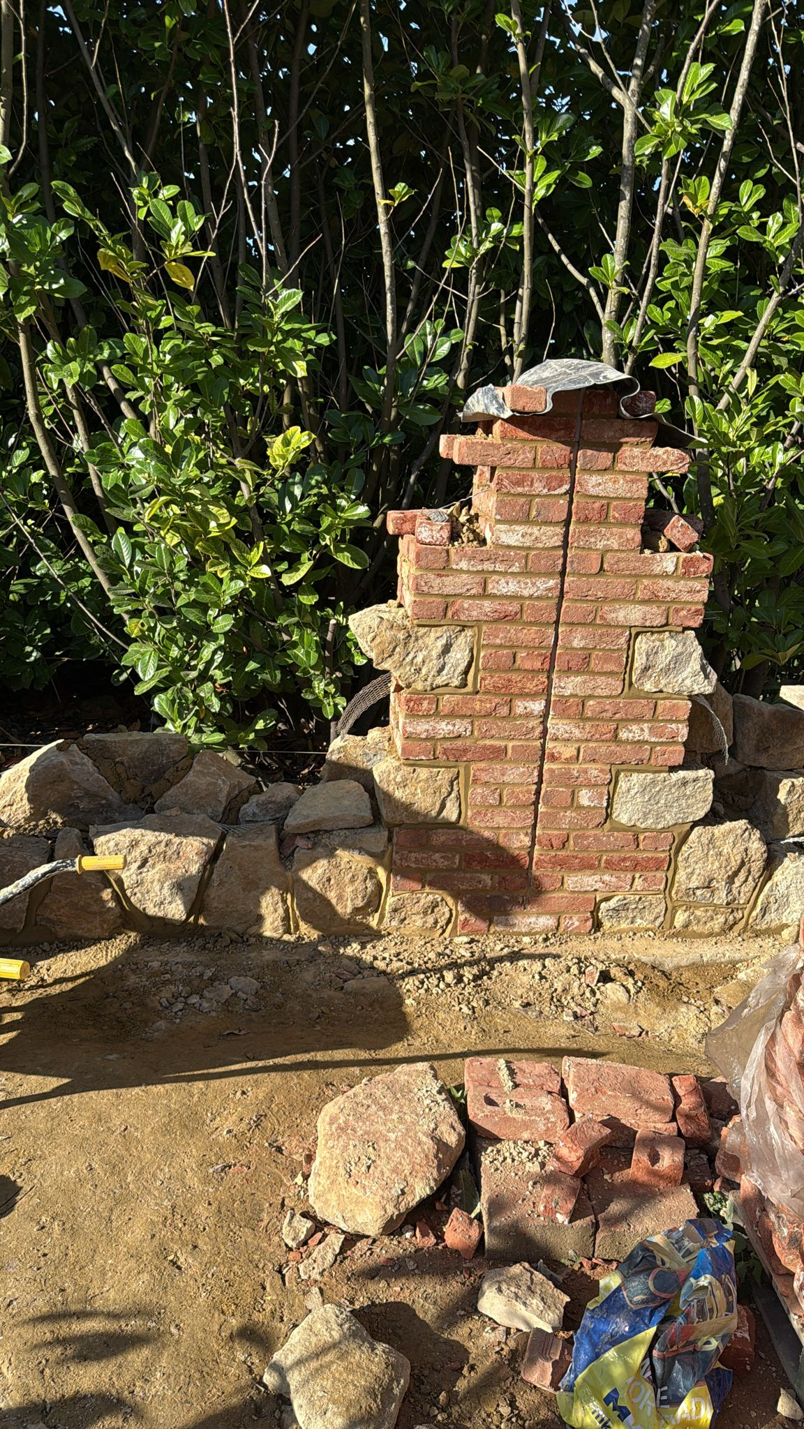 Brick repairs and repointing work