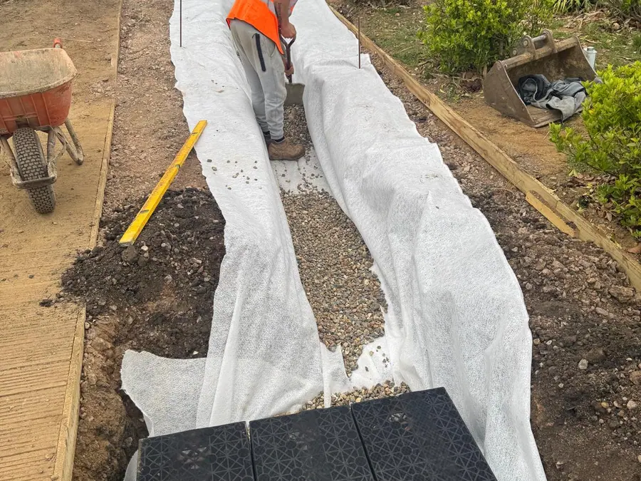 Drainage and soakaway installation by A Jones Contractors