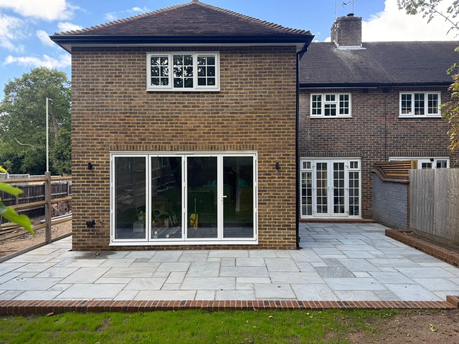 Completed A Jones Contractors house extension in Surrey