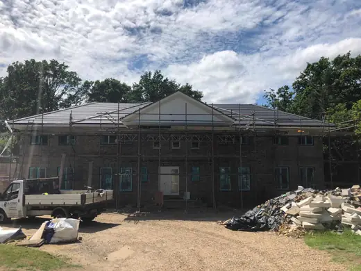 Concrete and structural groundwork on an A Jones project