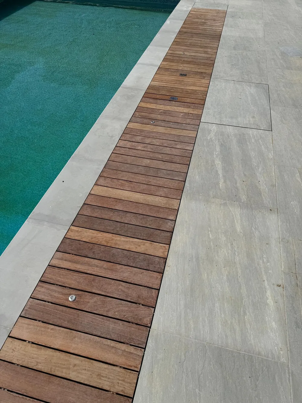 Porcelain Patio & Pool Surround – project stage 2